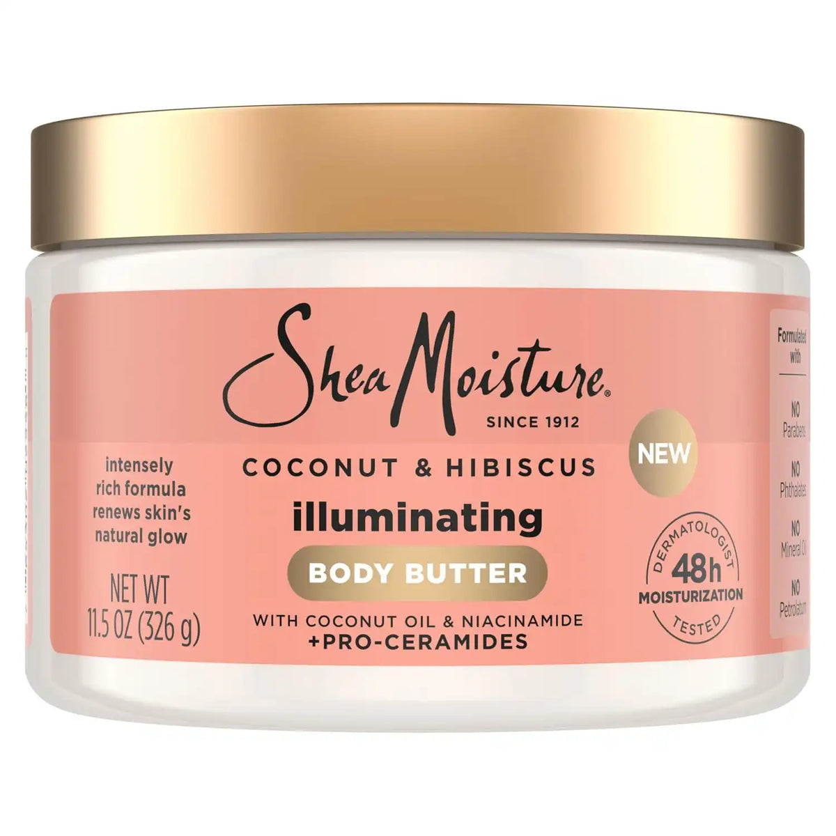 Shea Moisture Coconut & Hibiscus Illuminating Body Butter 11.5oz